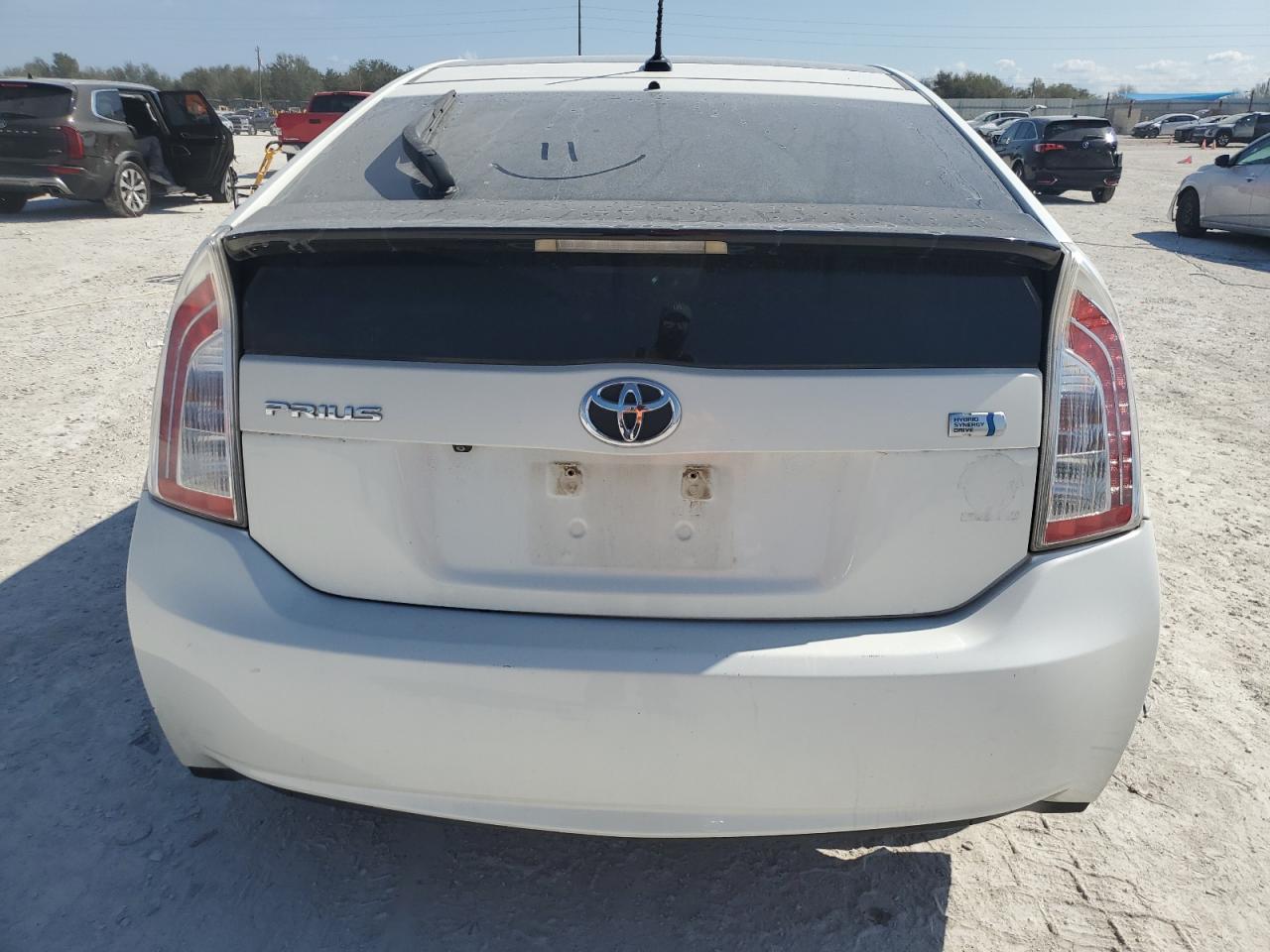 2012 Toyota Prius VIN JTDKN3DU4C1486478 Copart auction photo, side damage thumbnail 6