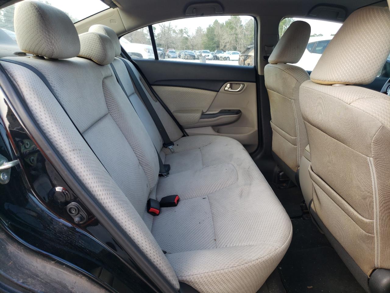 2015 Honda Civic VIN 19XFB4F26FE000069 Copart auction photo, front end / side damage thumbnail 10