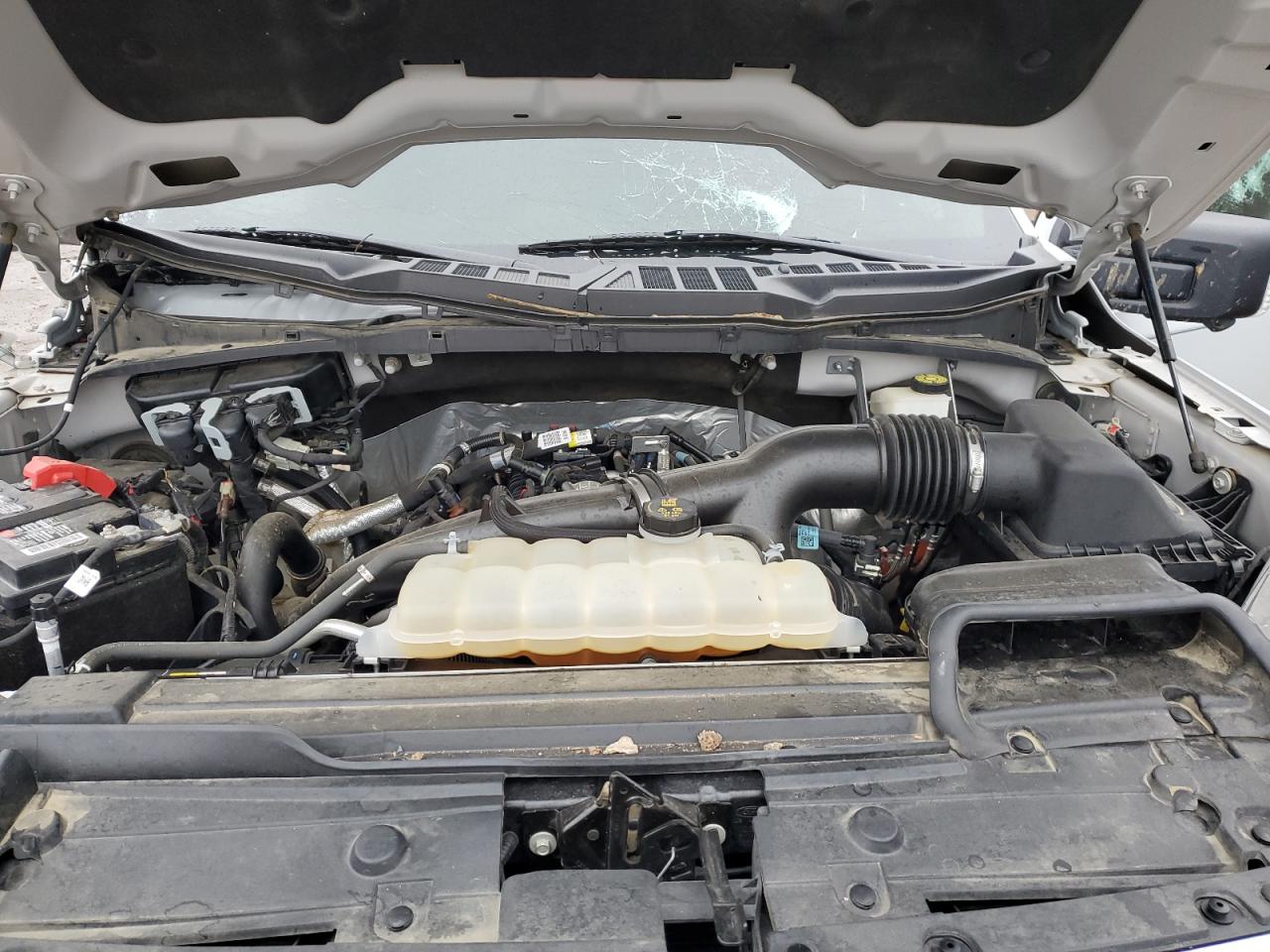 2021 Ford F-150 VIN 1FTEW1EP1MKE21784 Copart auction photo, rollover damage thumbnail 12