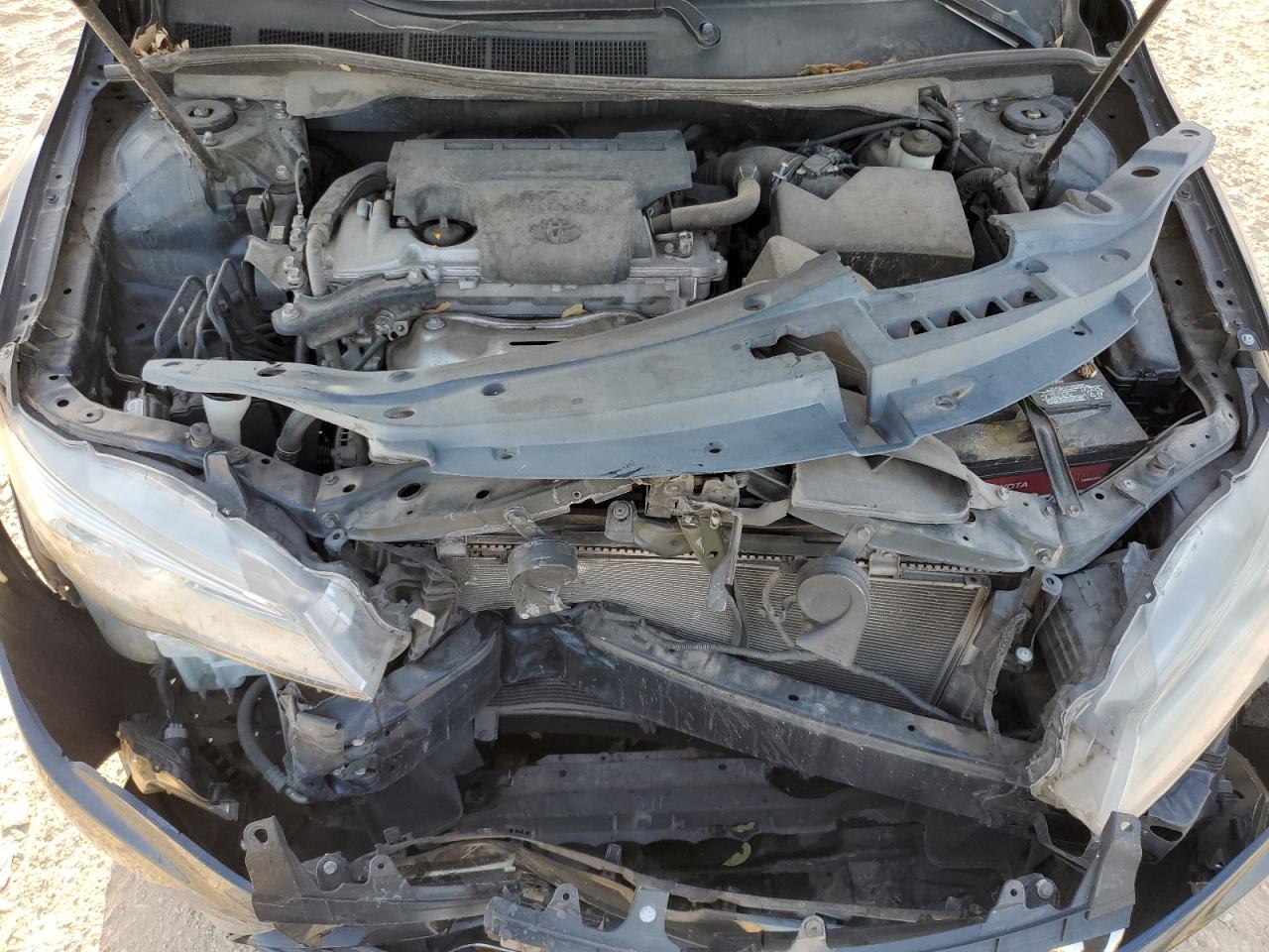 2017 Toyota Camry VIN 4T1BF1FKXHU295226 Copart auction photo, front end / rear end damage thumbnail 12