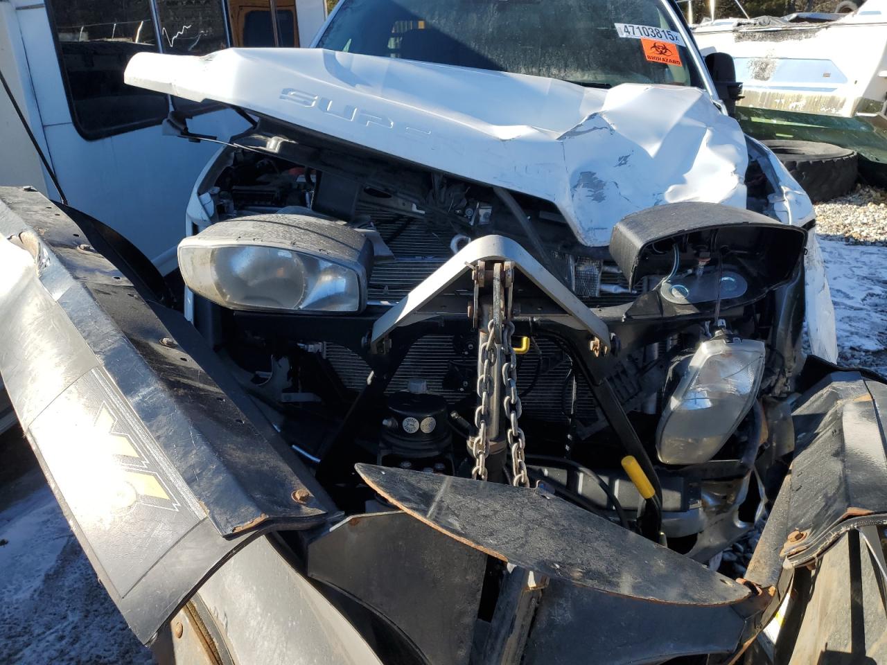 2022 Ford F350 VIN 1FTRF3BT7NEG28453 Copart auction photo, front end / side damage thumbnail 11