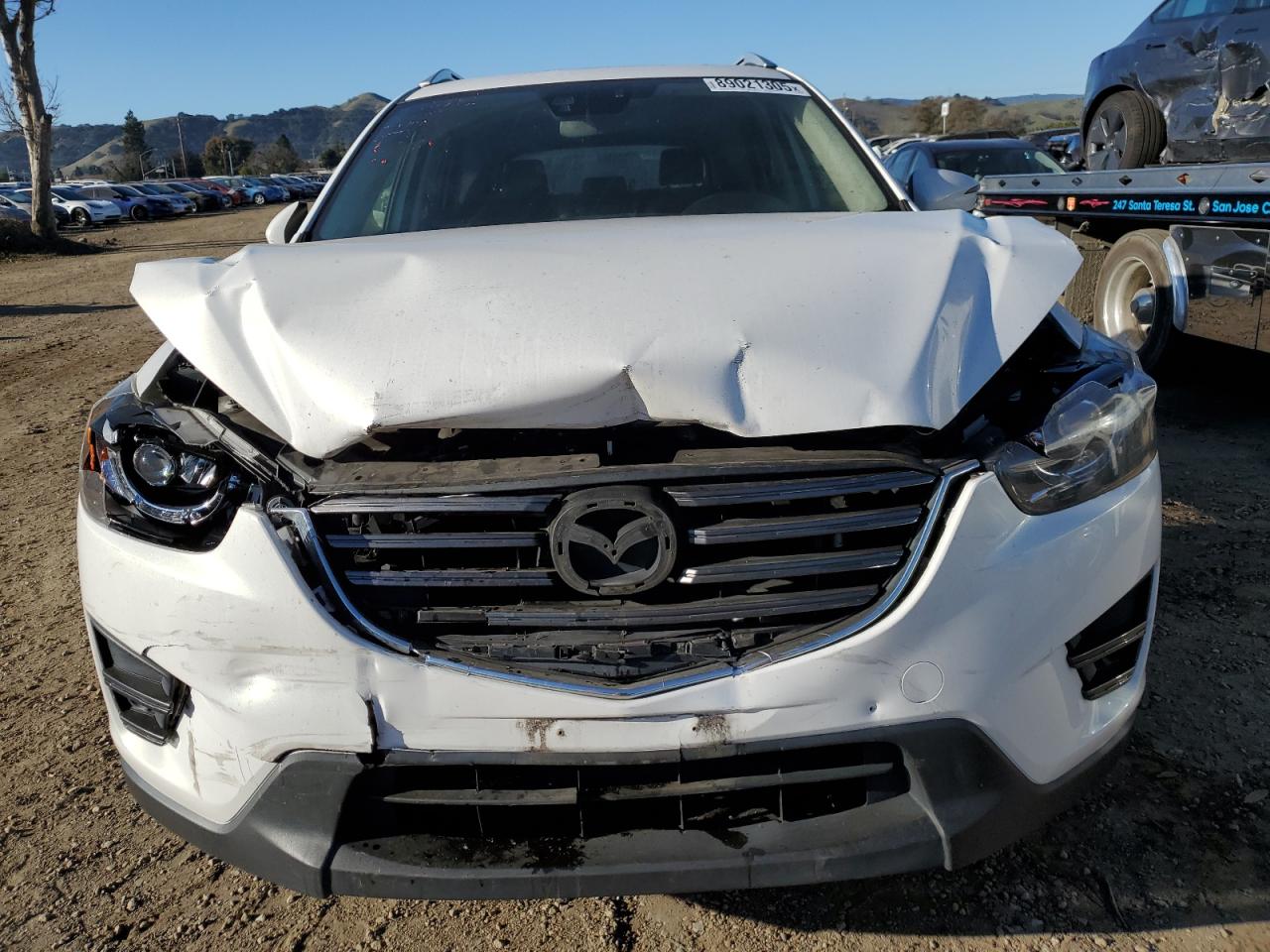 2016 Mazda CX-5 VIN JM3KE2DY3G0907008 Copart auction photo, mechanical / front end damage thumbnail 5