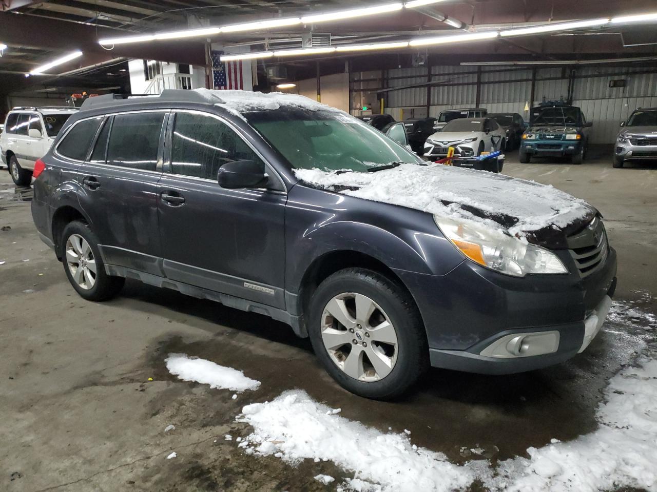 2012 Subaru Outback VIN 4S4BRCKC1C3249252 Copart auction photo, rear end damage thumbnail 4