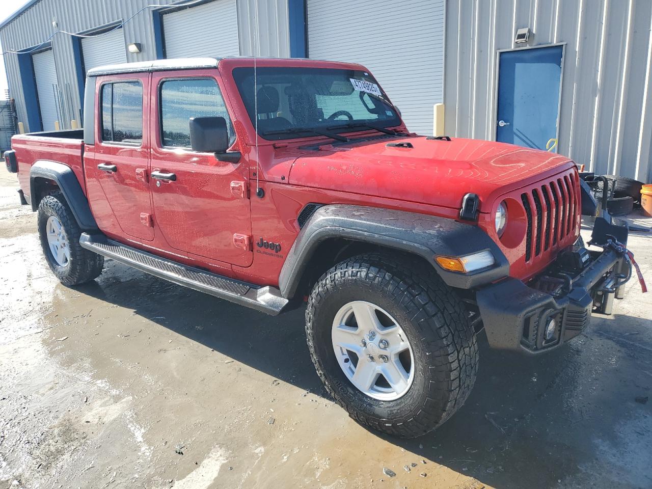 2020 Jeep Gladiator VIN 1C6HJTAG8LL215147 Copart auction photo, rear end damage thumbnail 4