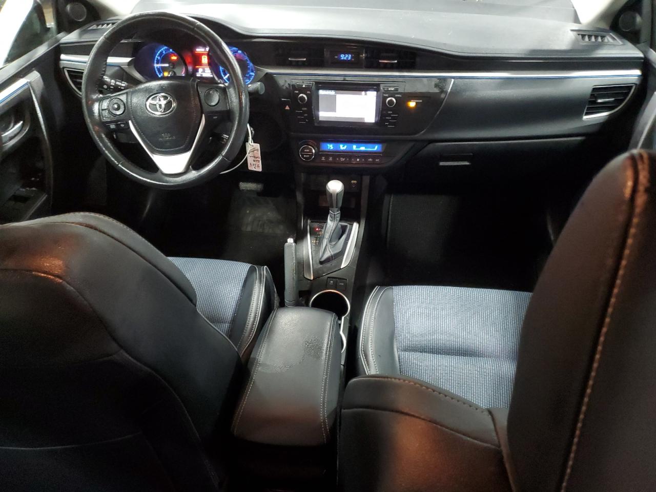 2014 Toyota Corolla VIN 5YFBURHE6EP013138 Copart auction photo, side / rear end damage thumbnail 8