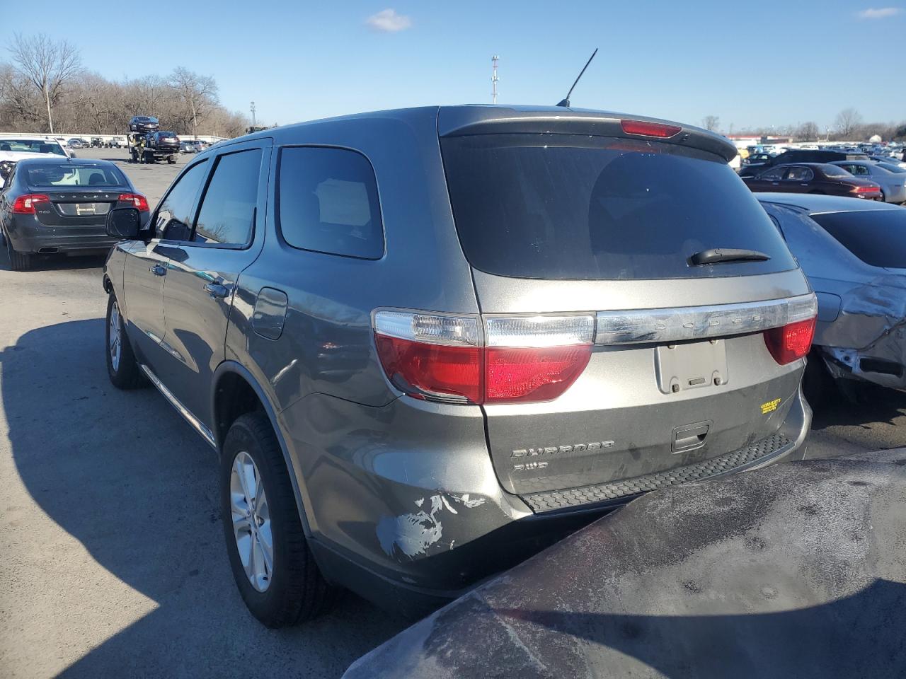 2012 Dodge Durango VIN 1C4RDJAG2CC104604 Copart auction photo, front end damage thumbnail 6