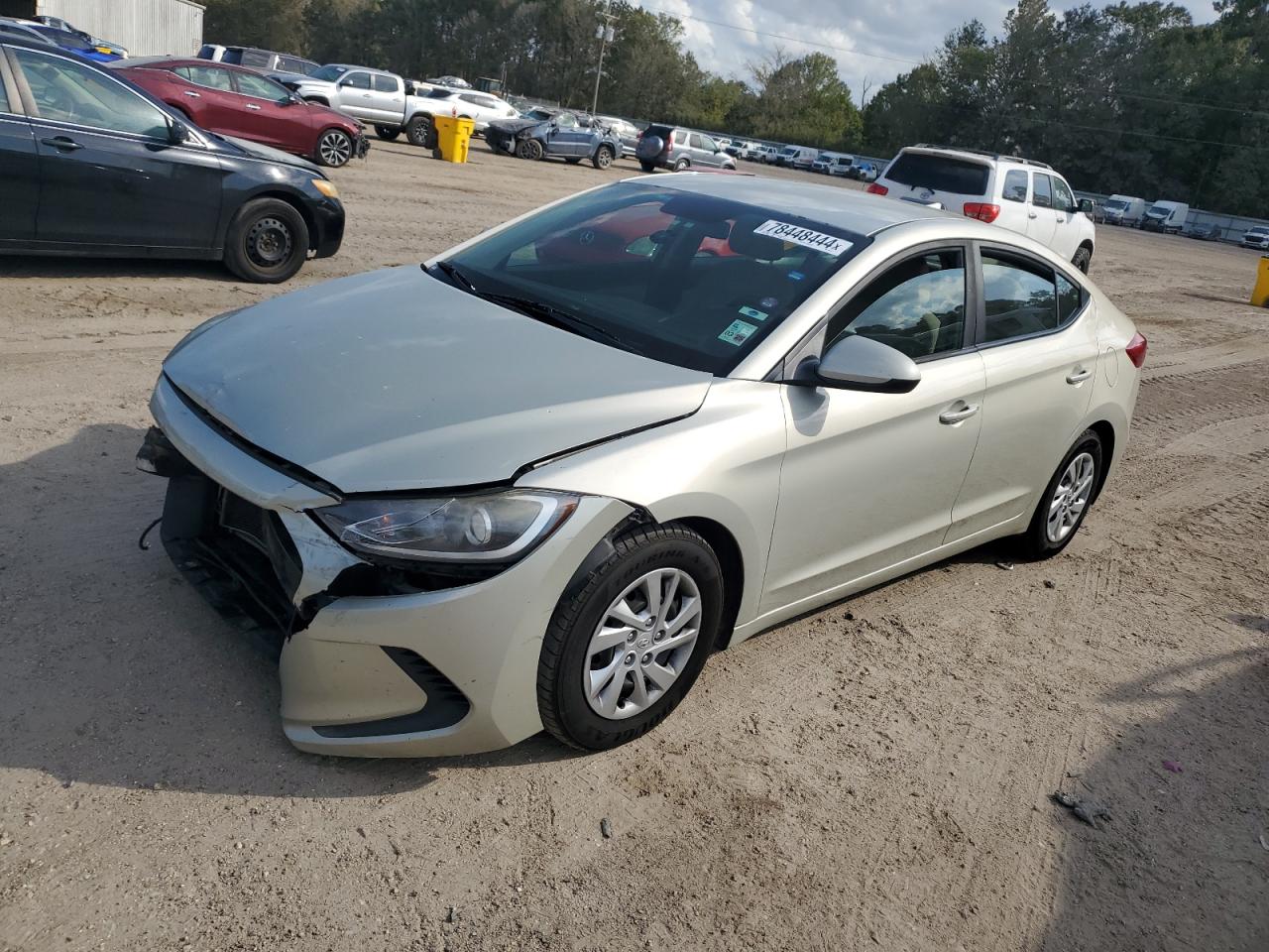 2017 Hyundai Elantra VIN 5NPD74LF9HH181117