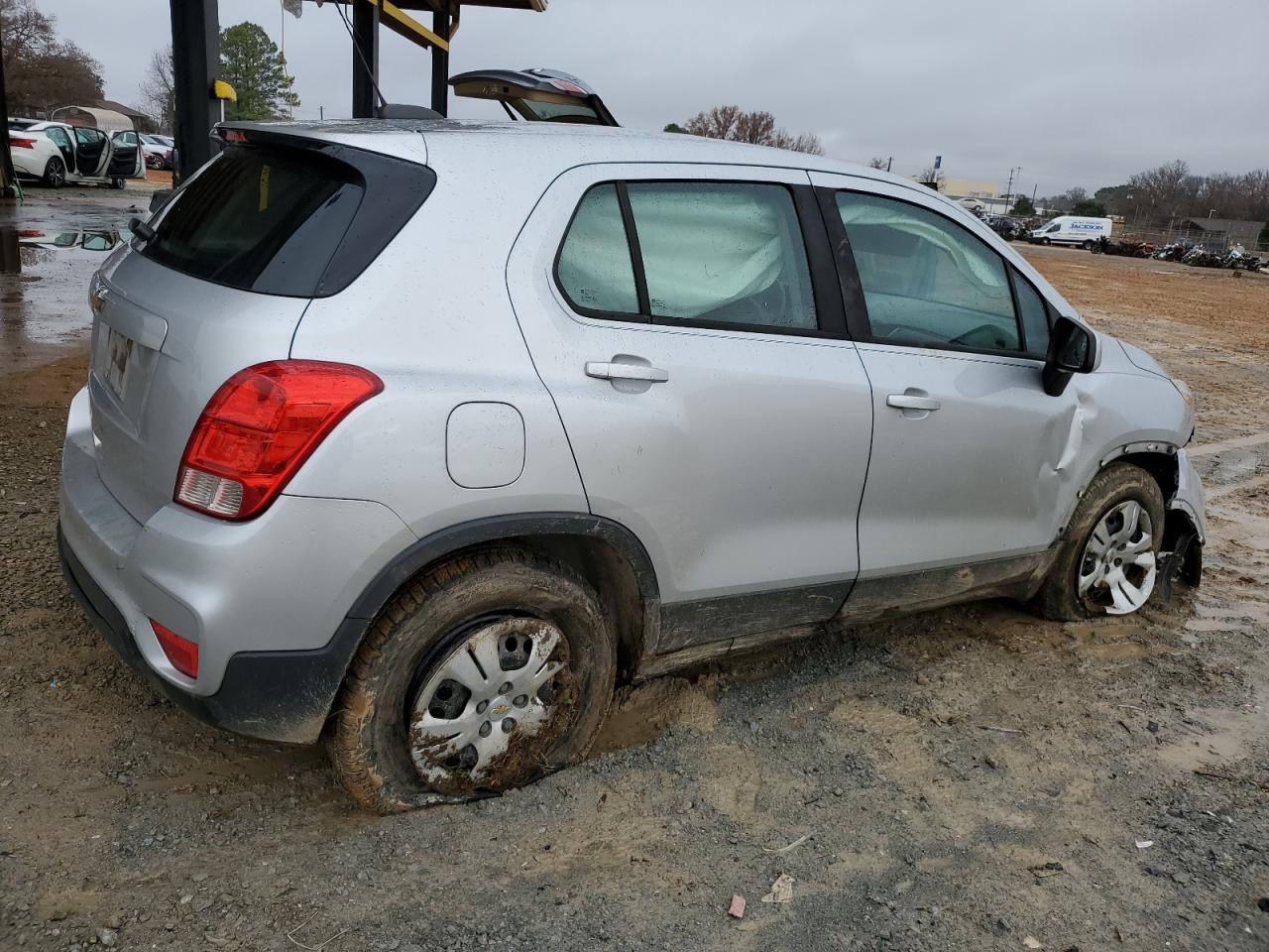 2017 Chevrolet Trax VIN 3GNCJKSB3HL211803 Copart auction photo, all over damage thumbnail 3