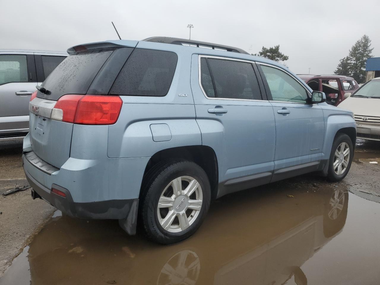 2014 GMC Terrain VIN 2GKALSEK9E6279114 Copart auction photo, undercarriage / mechanical damage thumbnail 3