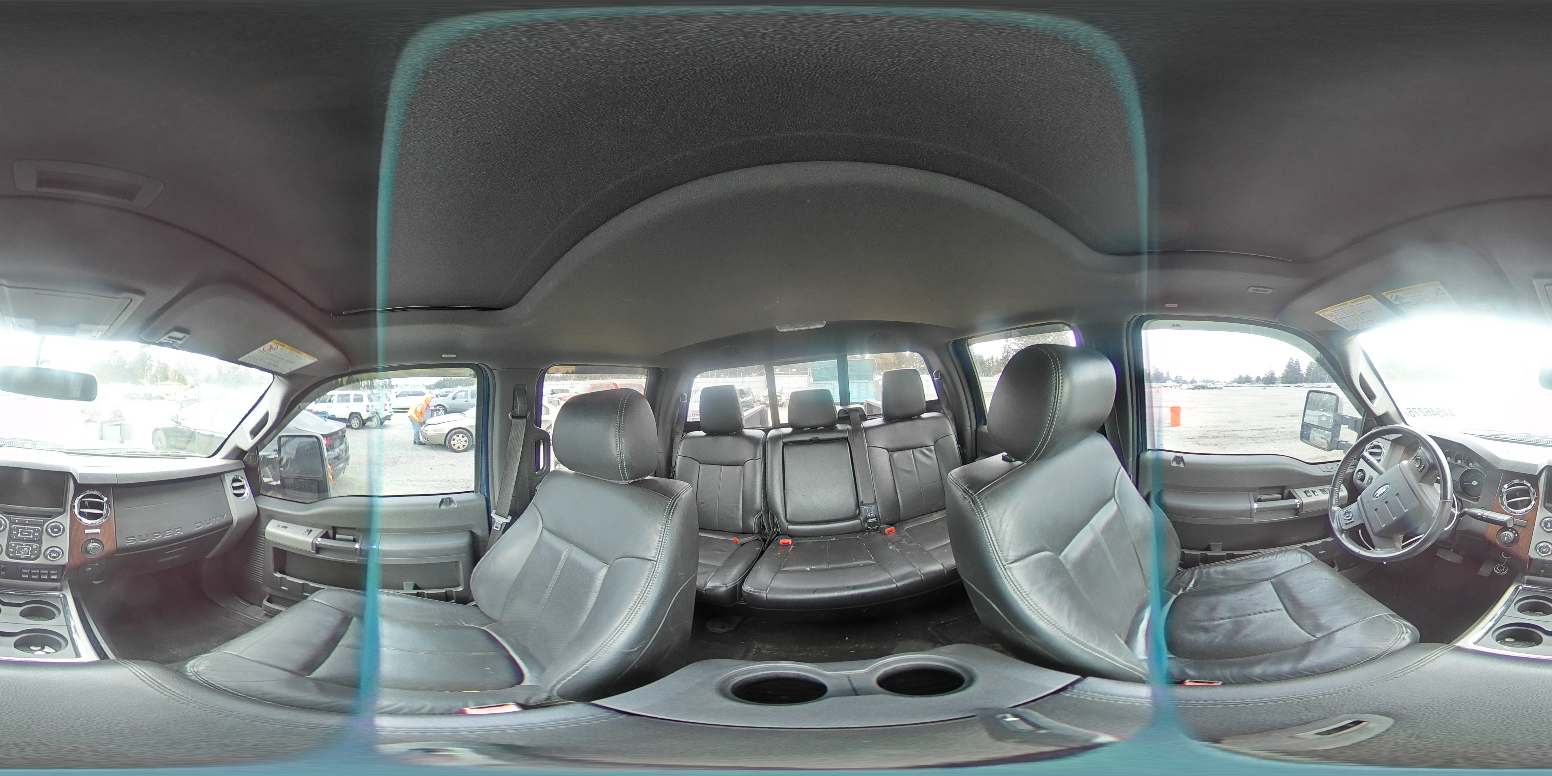 2014 Ford F350 VIN 1FT8W3BT7EEA48437 Copart auction photo, front end damage thumbnail 13