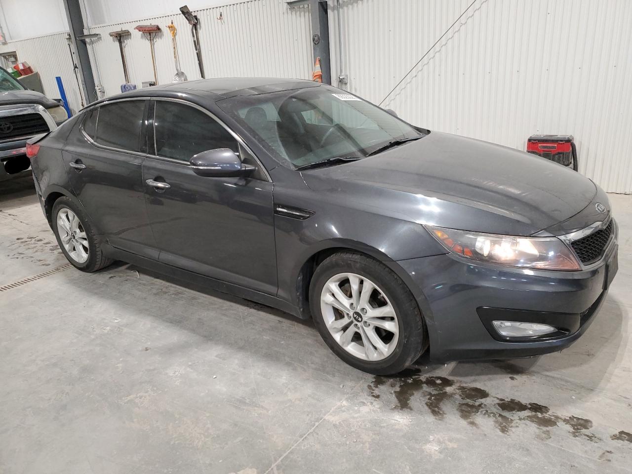 2011 KIA Optima VIN KNAGN4A79B5058596 Copart auction photo, rear end damage thumbnail 4
