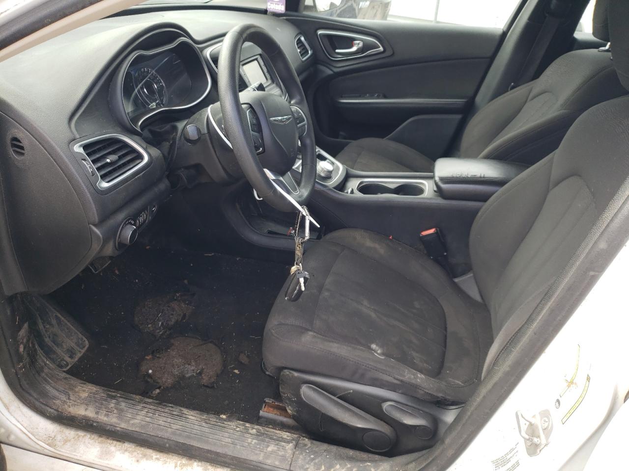 2015 Chrysler 200 VIN 1C3CCCAB8FN586467 Copart auction photo, water/flood damage thumbnail 7