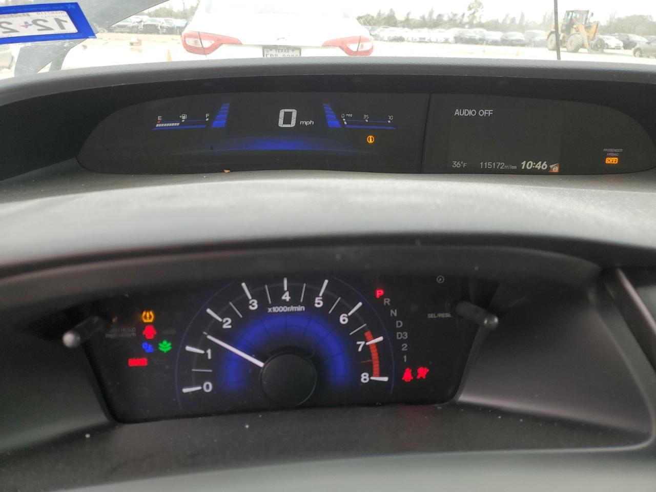 2013 Honda Civic VIN 2HGFB2F5XDH579360 Copart auction photo, front end / minor dent/scratches damage thumbnail 9