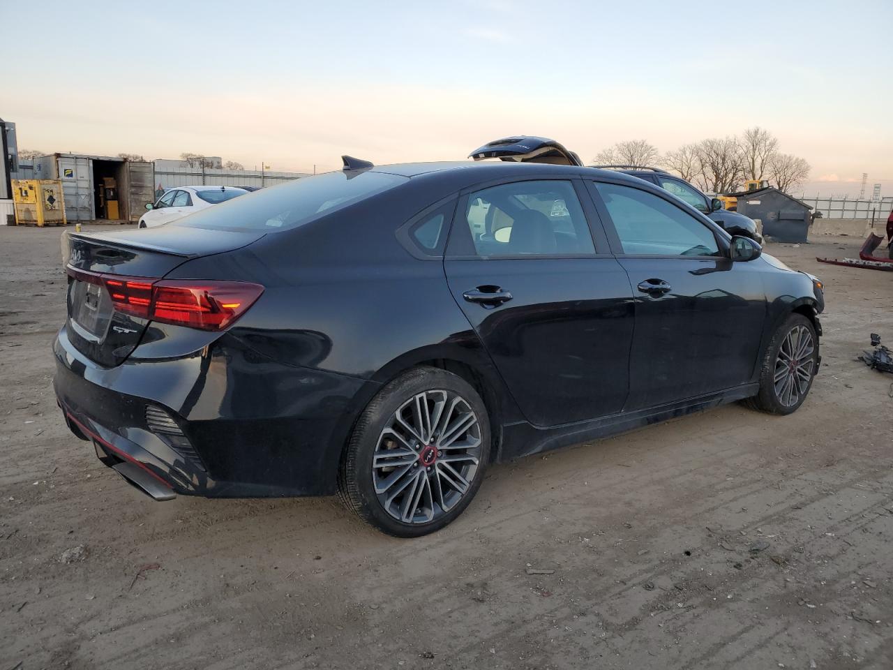 2023 KIA Forte VIN 3KPF44AC5PE594374 Copart auction photo, front end damage thumbnail 3