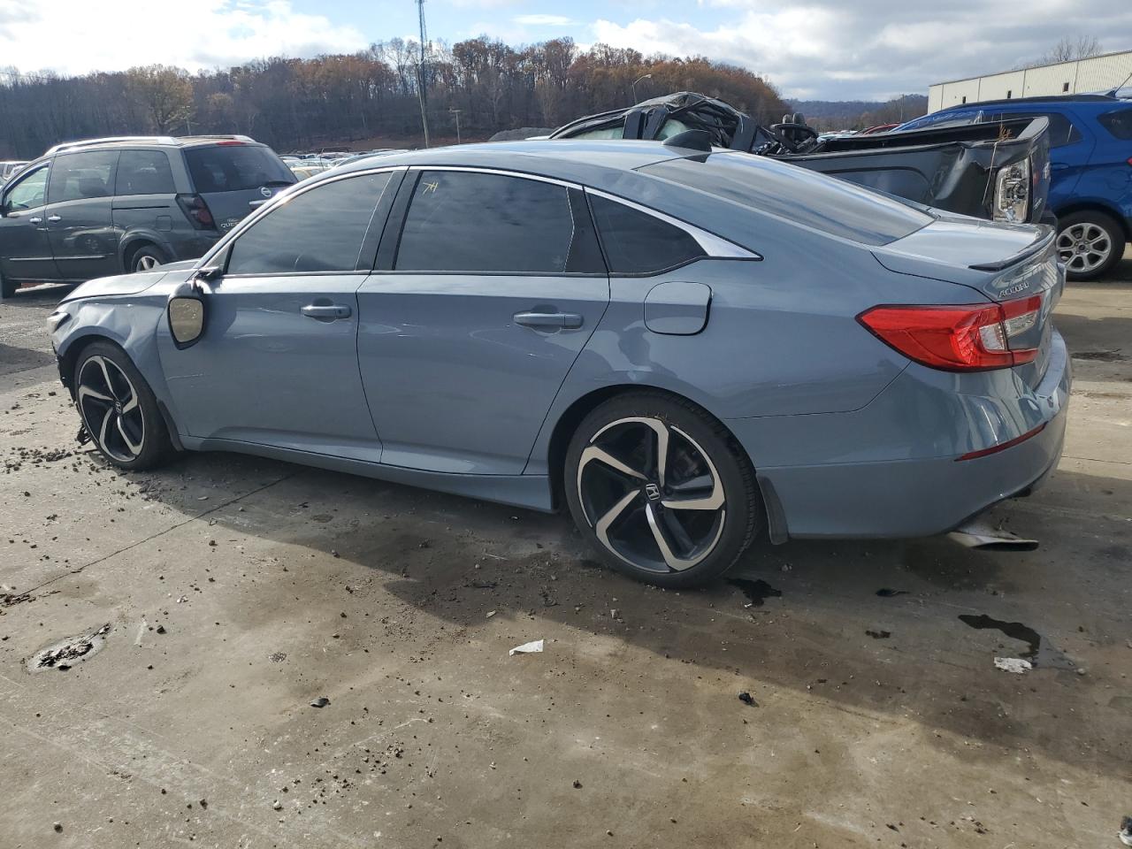 2021 Honda Accord VIN 1HGCV2F36MA012280 Copart auction photo, all over / undercarriage damage thumbnail 2