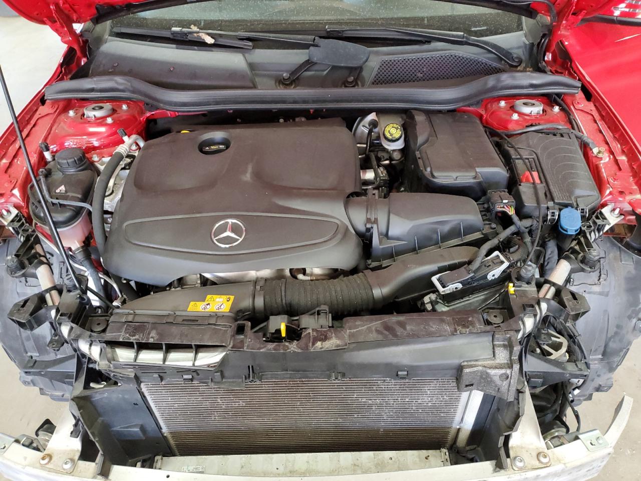 2019 Mercedes-Benz GLA-klasse VIN WDCTG4GB3KU003052 Copart auction photo, front end damage thumbnail 11