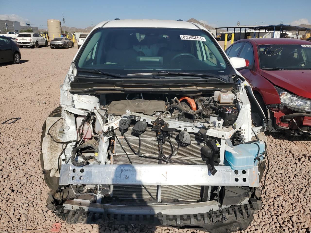 2022 Toyota Sienna VIN 5TDKSKFC7NS048969 Copart auction photo, front end / rear end damage thumbnail 5