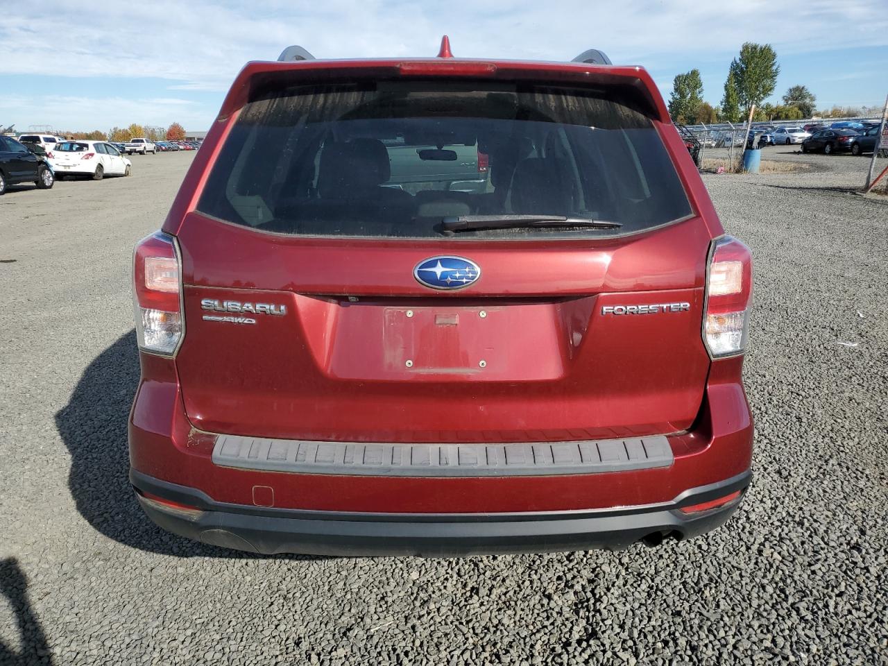 2018 Subaru Forester VIN JF2SJAGC3JH536392 Copart auction photo, all over damage thumbnail 6