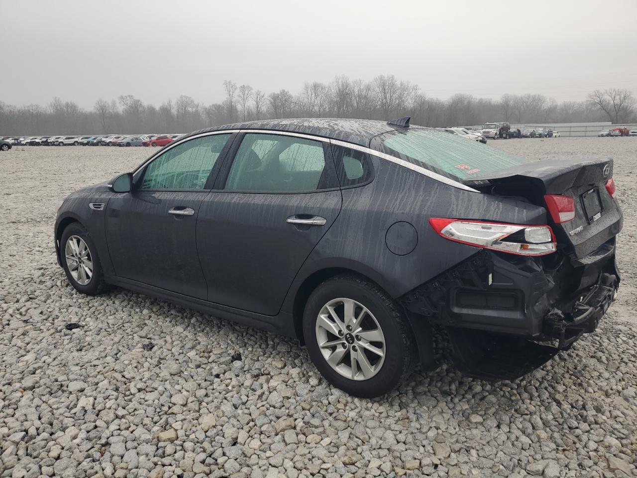 2017 KIA Optima VIN 5XXGT4L38HG167851 Copart auction photo, rear end damage thumbnail 2