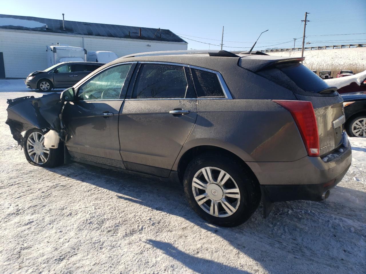 2011 Cadillac SRX VIN 3GYFNAEY2BS516947 Copart auction photo, front end damage thumbnail 2