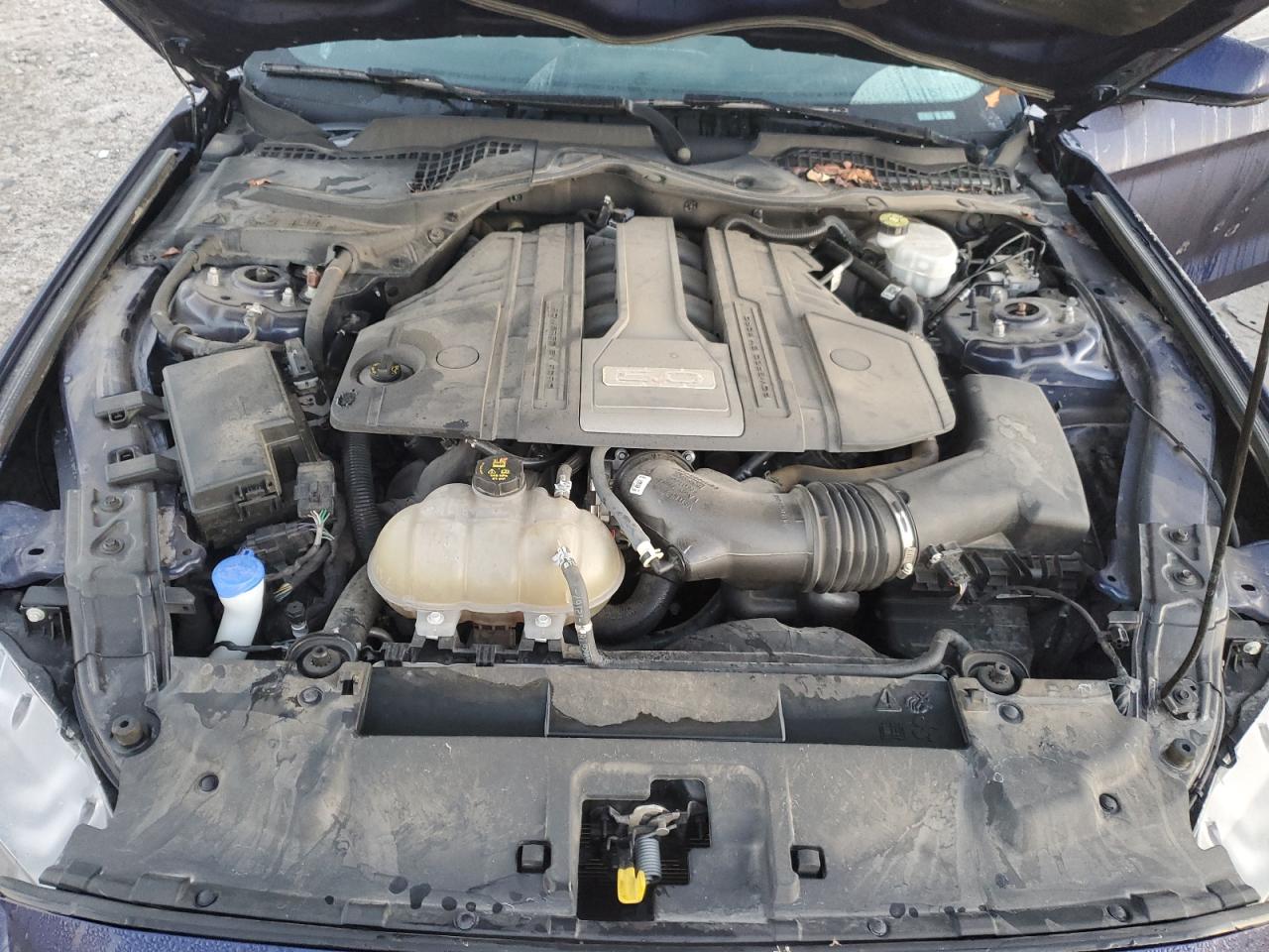 2020 Ford Mustang VIN 1FA6P8CFXL5163188 Copart auction photo, side damage thumbnail 11