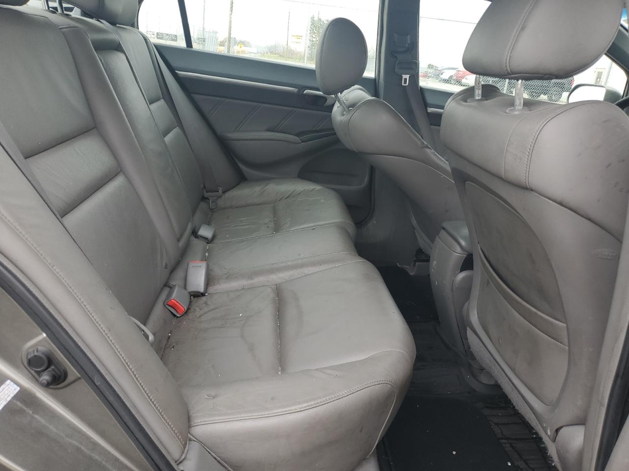 2008 Honda Civic VIN 1HGFA16968L046723 Copart auction photo, front end / rear end damage thumbnail 10