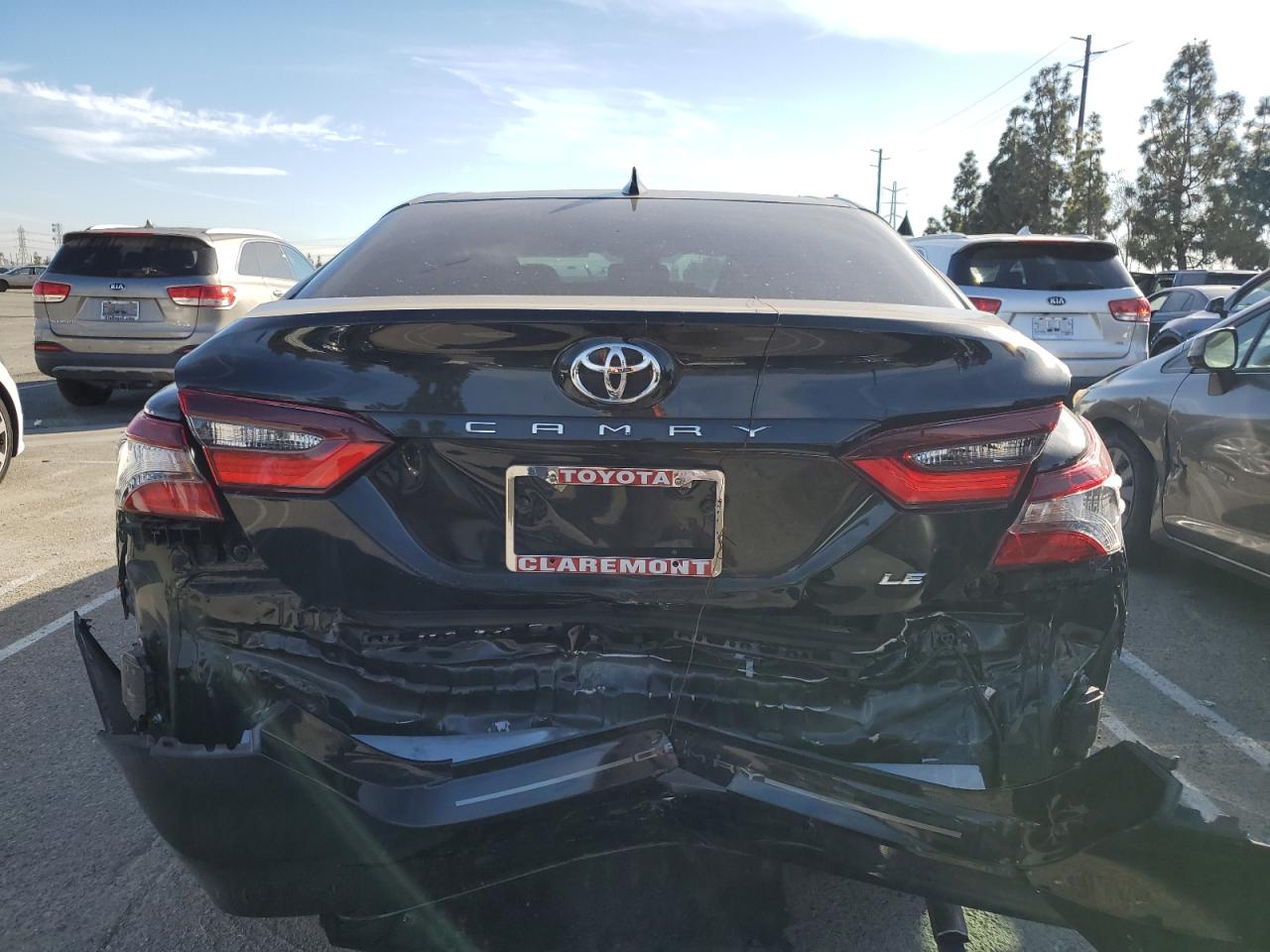 2021 Toyota Camry VIN 4T1R11AK4MU496957 Copart auction photo, rear end / front end damage thumbnail 6