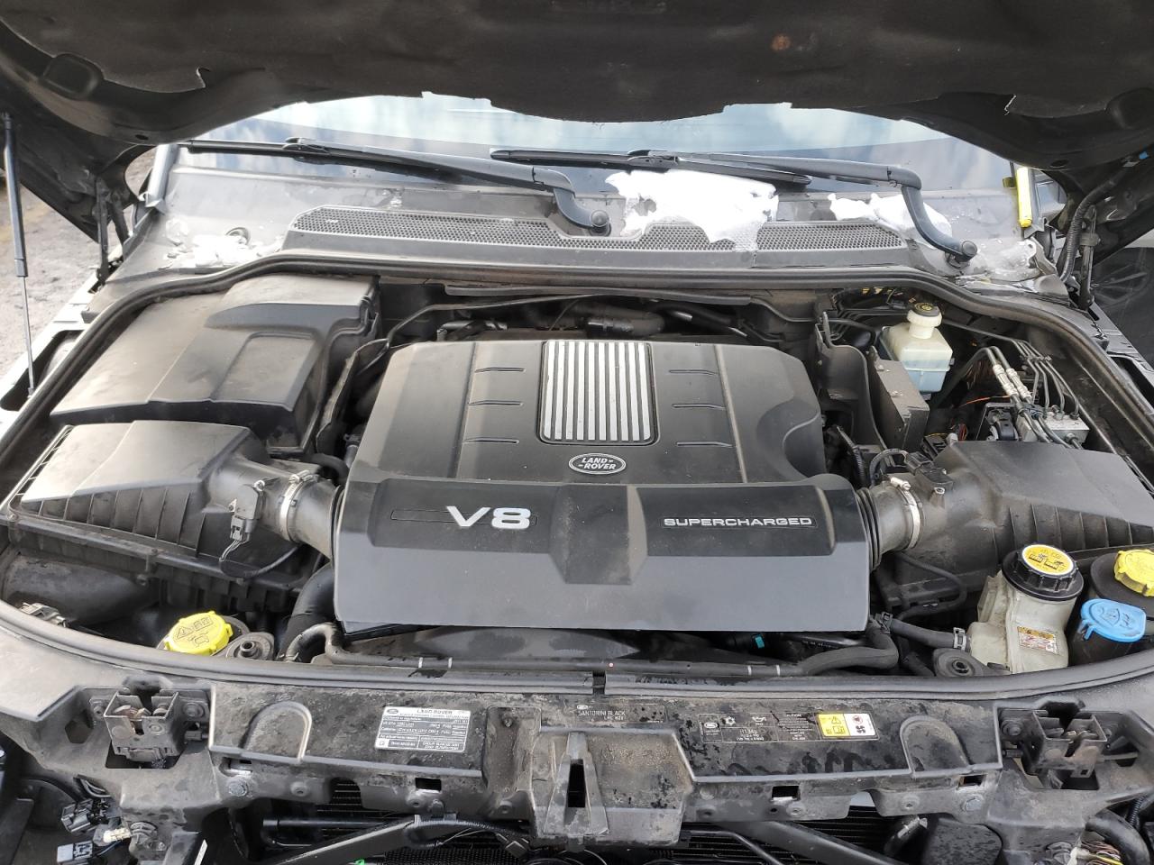 2011 Land Rover Range Rover VIN SALSP2E42BA292607 Copart auction photo, front end damage thumbnail 12