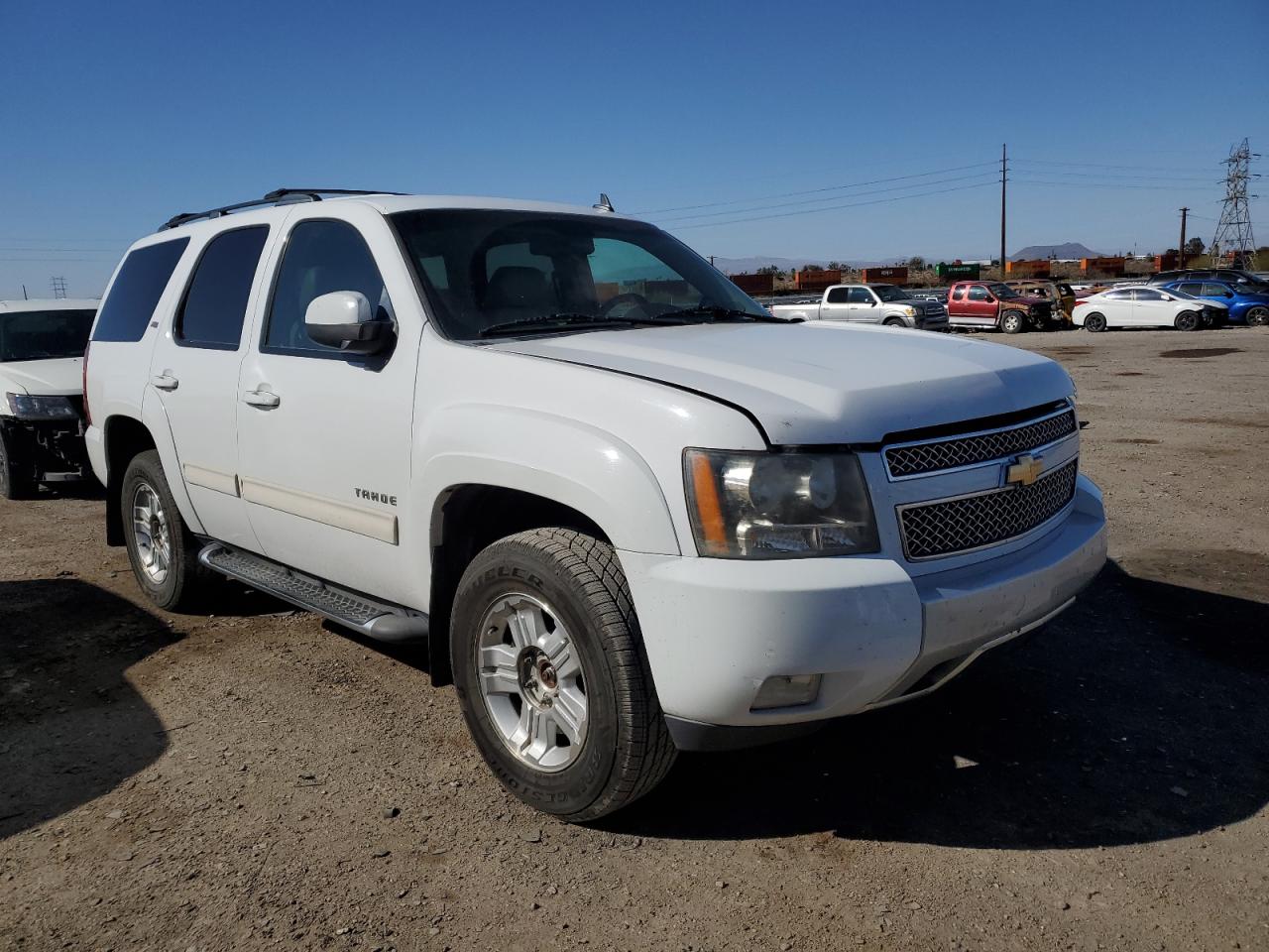 2011 Chevrolet Tahoe VIN 1GNSKBE05BR361835 Copart auction photo, normal wear damage thumbnail 4