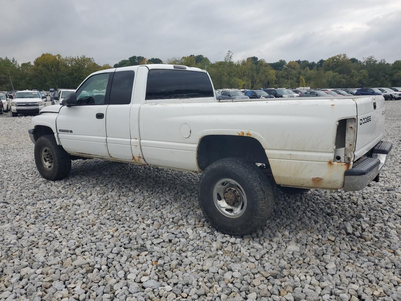 2001 Dodge RAM VIN 1B7KF23Z11J208851 Copart auction photo, front end / top/roof damage thumbnail 2