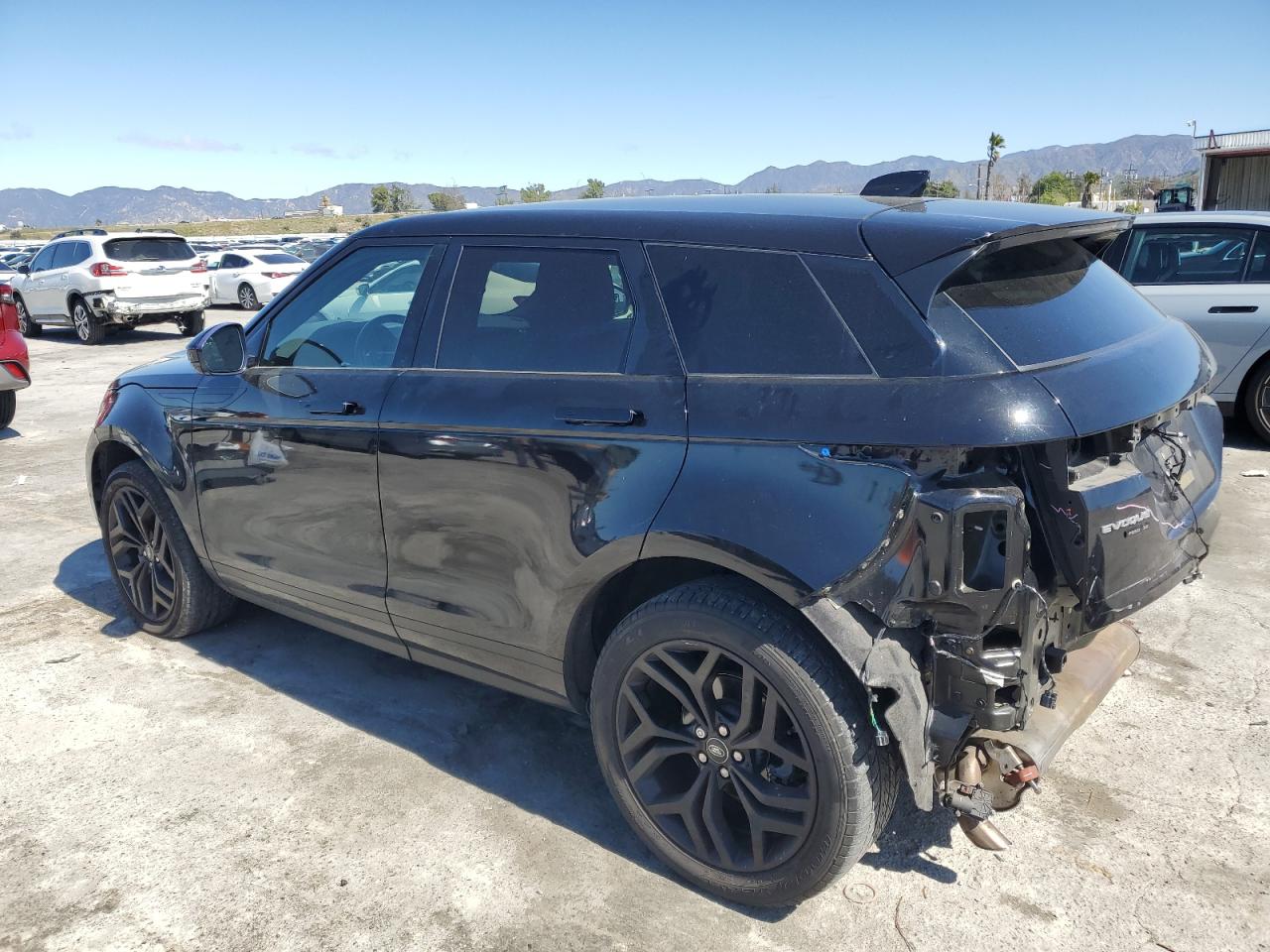 2020 Land Rover Range Rover VIN SALZP2FX0LH045747 Copart auction photo, rear end damage thumbnail 2