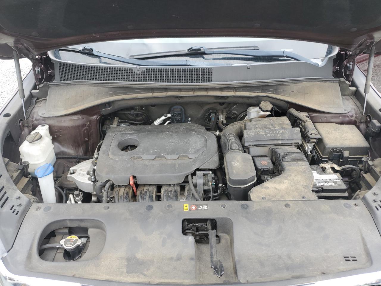 2019 KIA Sorento VIN 5XYPG4A36KG444345 Copart auction photo, rear end / side damage thumbnail 12