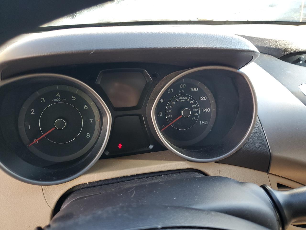 2013 Hyundai Elantra VIN 5NPDH4AE4DH370694 Copart auction photo, water/flood damage thumbnail 9
