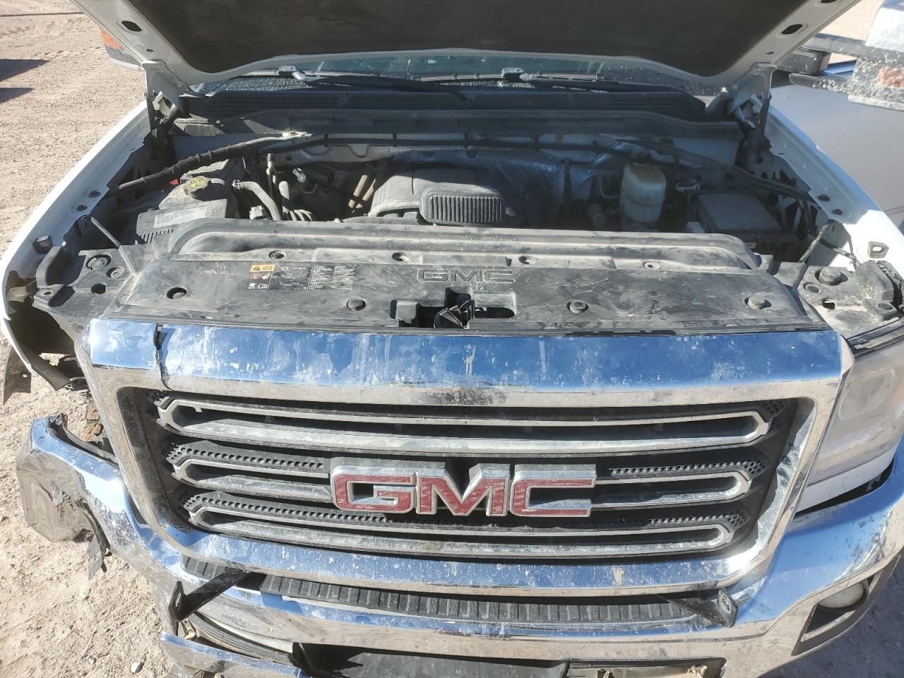 2015 GMC Sierra VIN 1GT12ZEG3FF565986 Copart auction photo, front end damage thumbnail 12