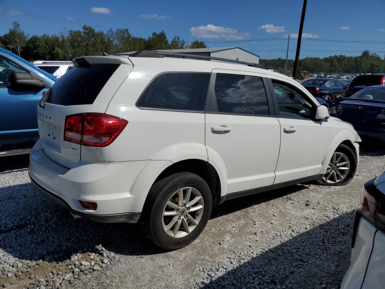 2018 Dodge Journey VIN 3C4PDDBG1JT278480 Copart auction photo, all over damage thumbnail 3