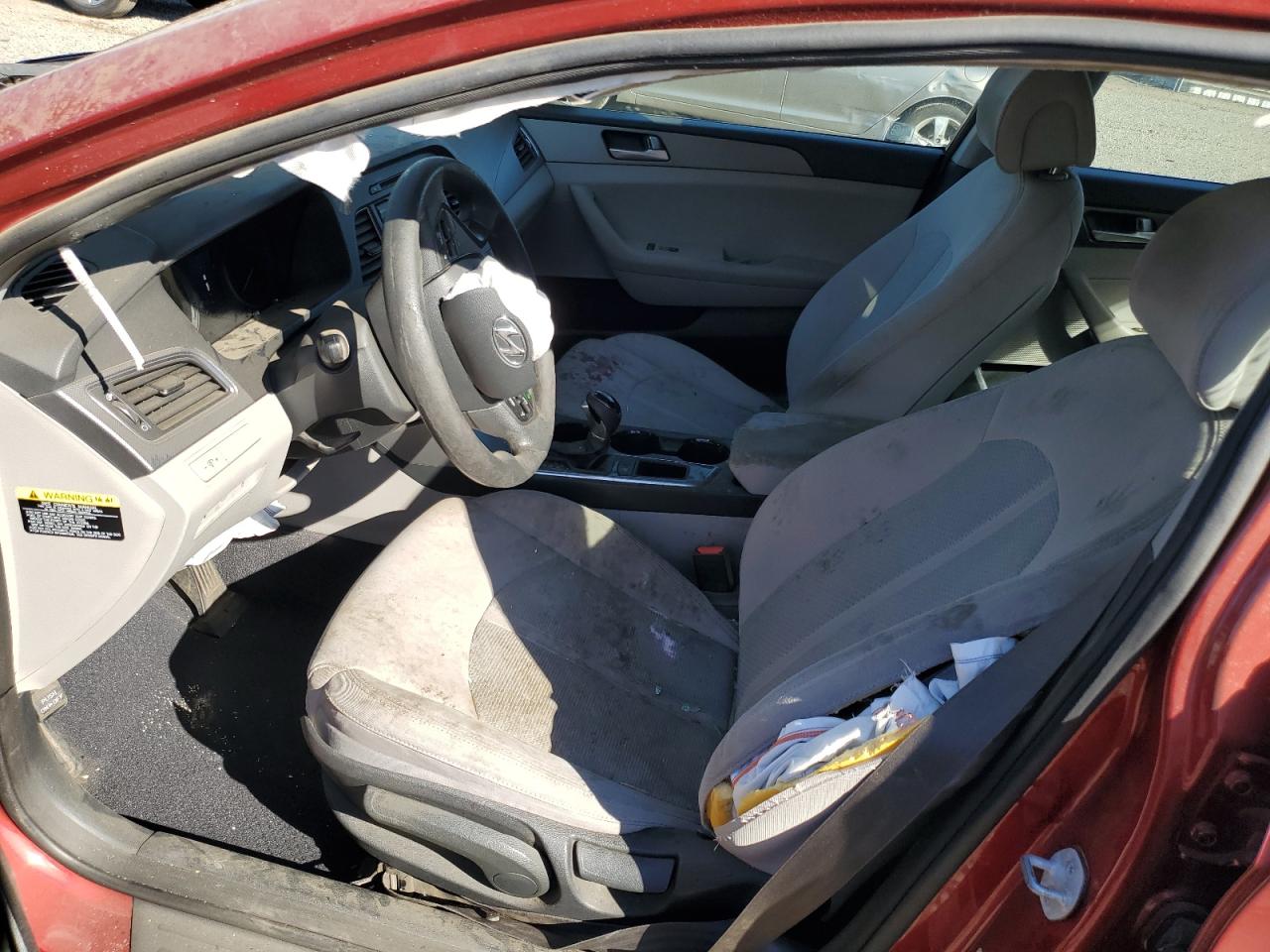 2015 Hyundai Sonata VIN 5NPE24AF9FH225636 Copart auction photo, front end damage thumbnail 7
