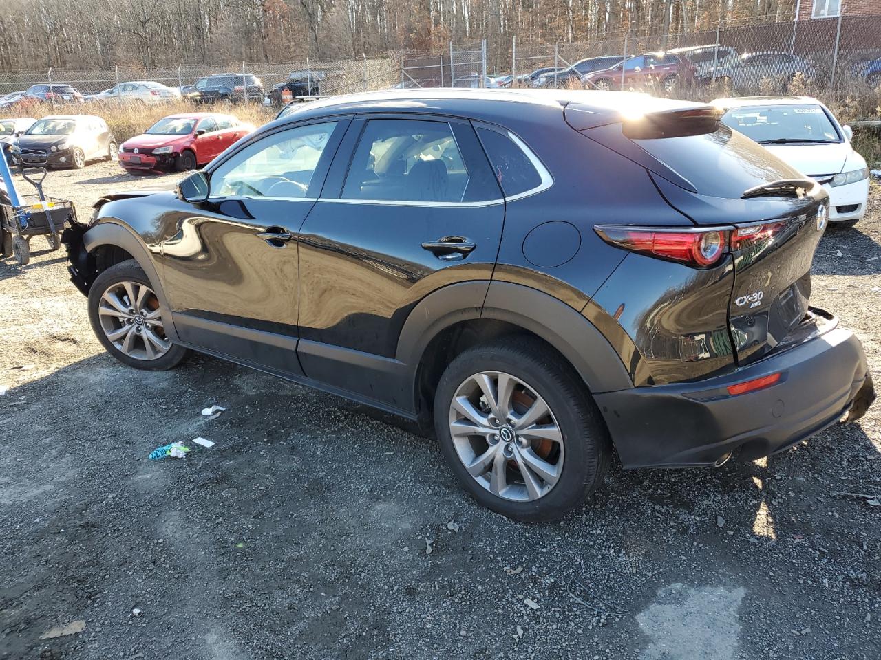 2023 Mazda CX-30 VIN 3MVDMBDM3PM527373 Copart auction photo, all over damage thumbnail 2