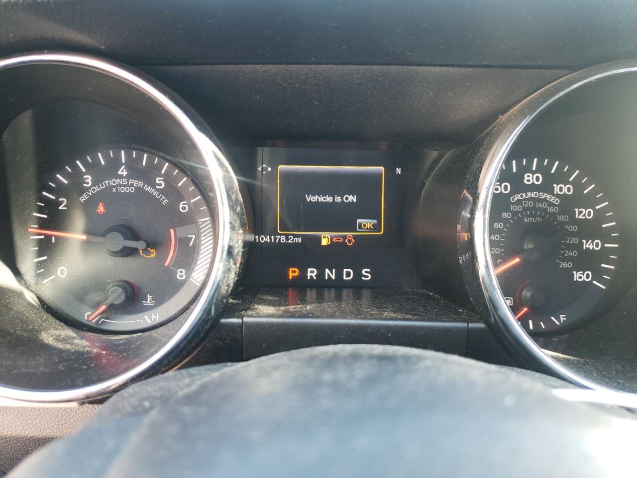 2017 Ford Mustang VIN 1FATP8UH4H5295793 Copart auction photo, front end / side damage thumbnail 9