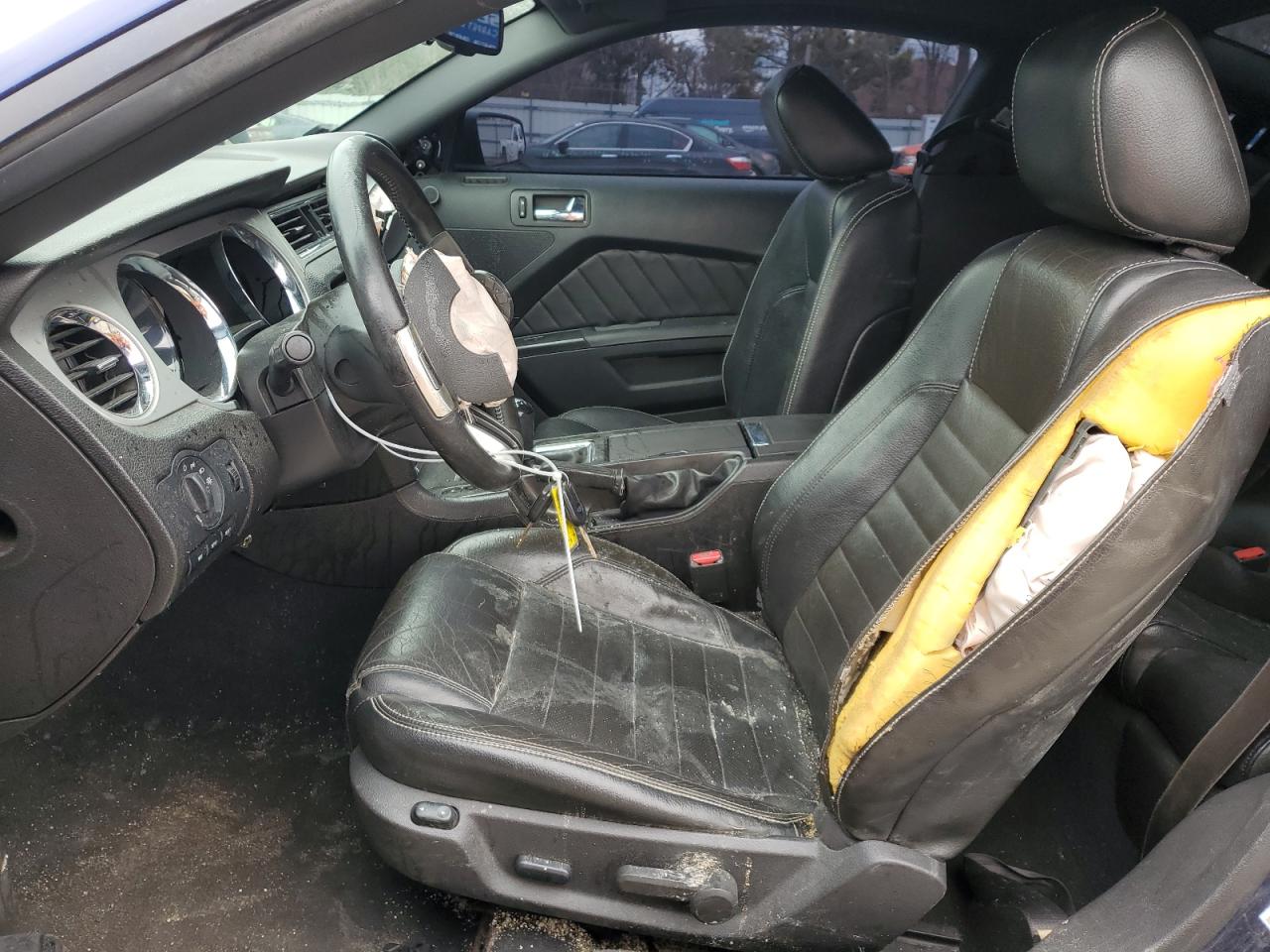 2010 Ford Mustang VIN 1ZVBP8CH9A5102788 Copart auction photo, front end / rear end damage thumbnail 7