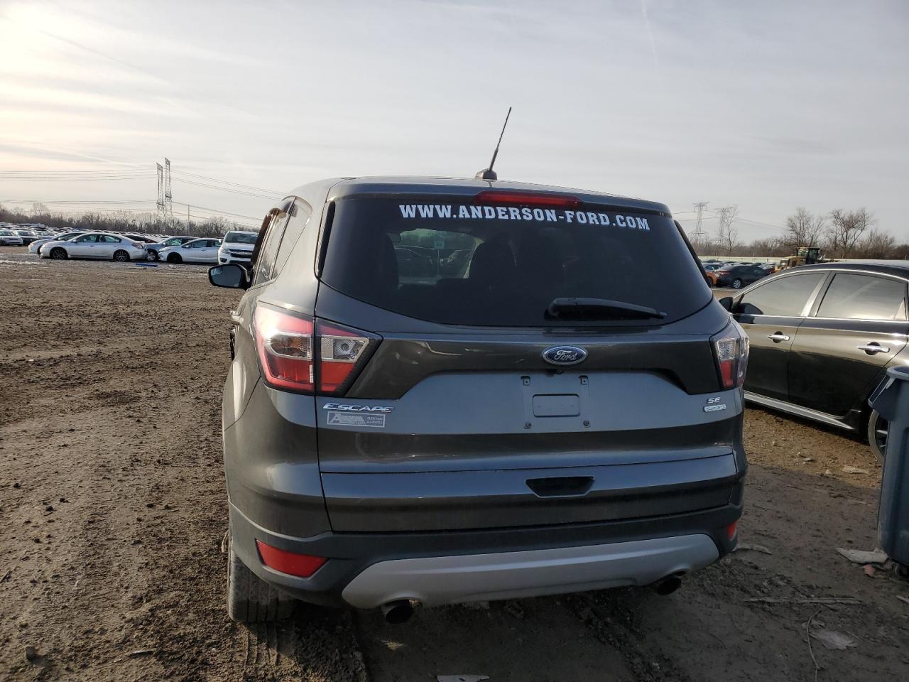 2017 Ford Escape VIN 1FMCU0GD0HUB20519 Copart auction photo, front end damage thumbnail 6