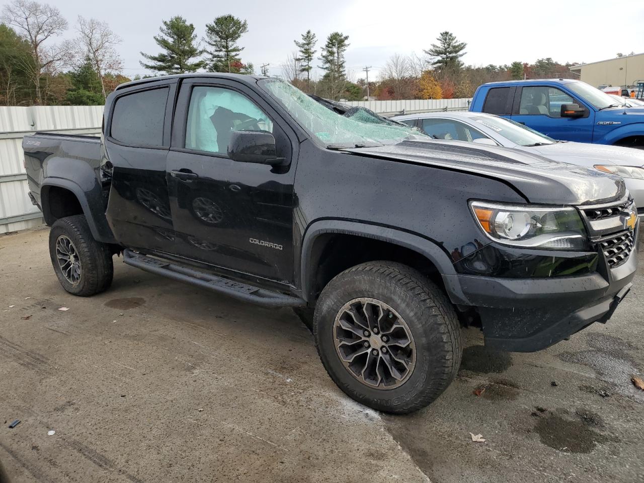 2017 Chevrolet Colorado VIN 1GCGTEEN2H1261403 Copart auction photo, rollover / all over damage thumbnail 4