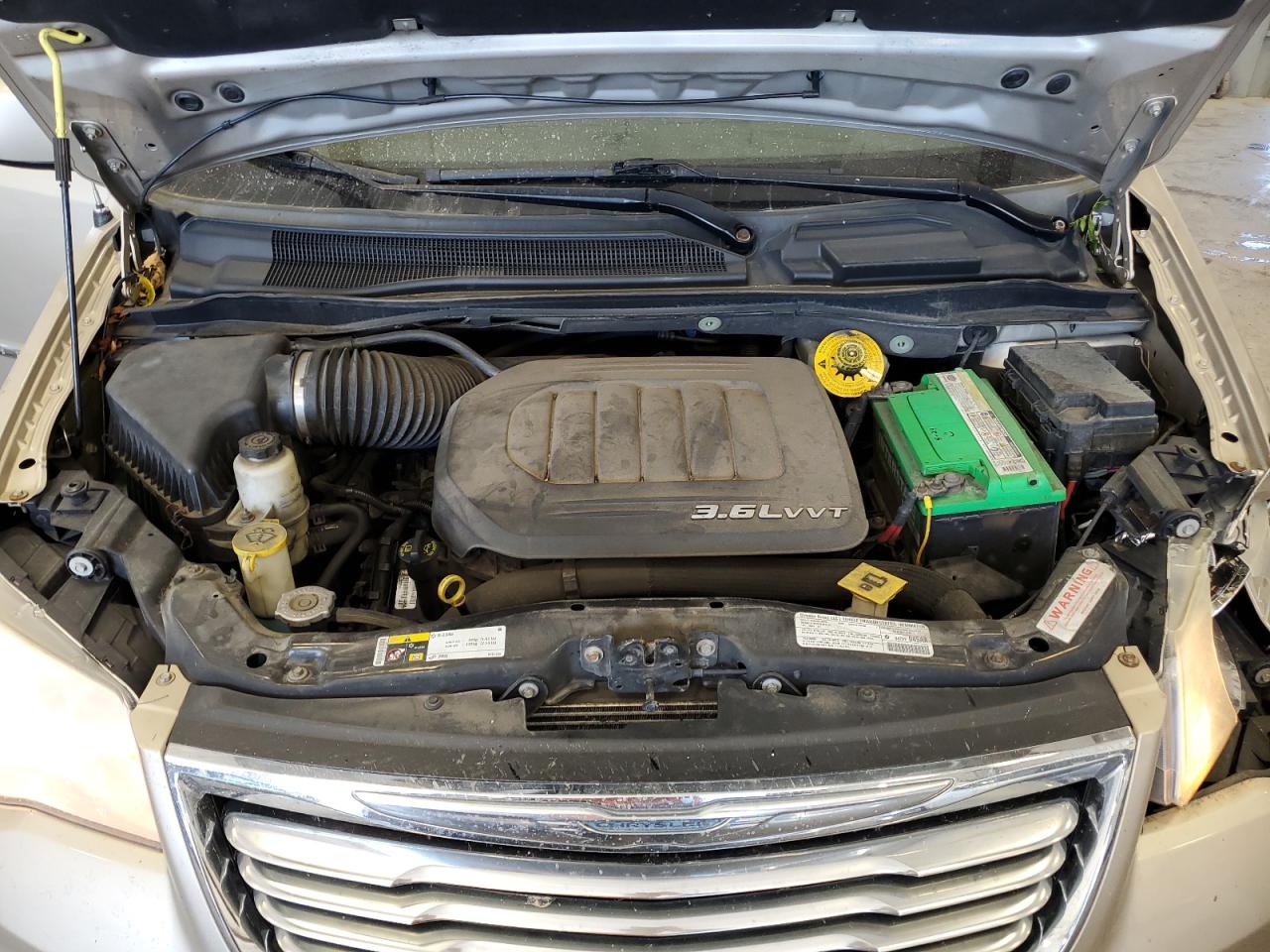 2013 Chrysler Town & Country VIN 2C4RC1BG5DR802053 Copart auction photo, side damage thumbnail 12