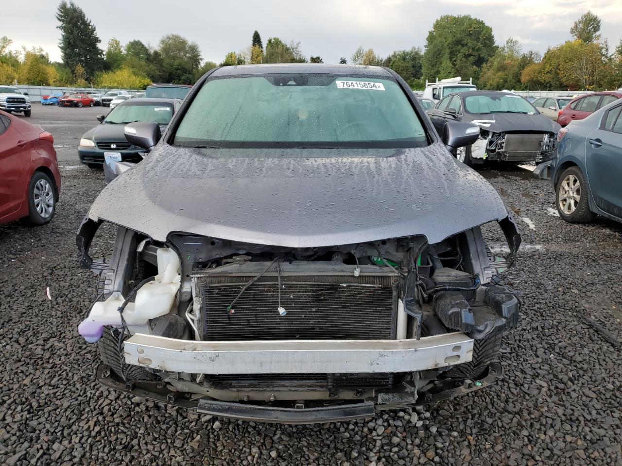 2017 Acura RDX VIN 5J8TB4H71HL028594 Copart auction photo, front end / side damage thumbnail 5