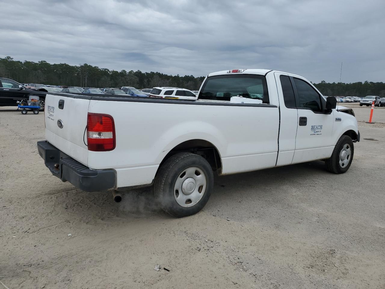 2008 Ford F-150 VIN 1FTRF12258KD71097 Copart auction photo, front end damage thumbnail 3