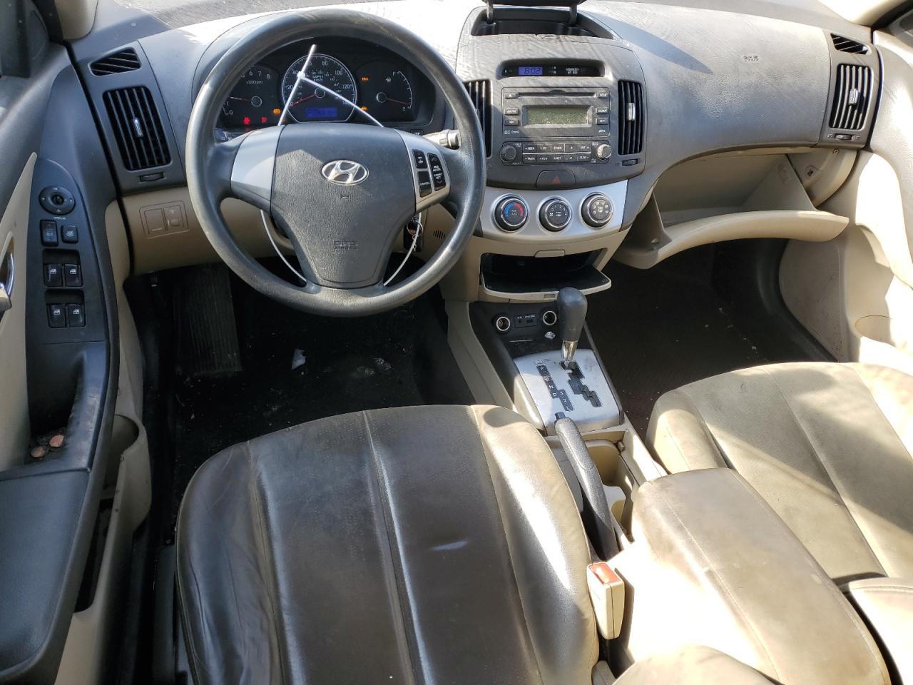 2010 Hyundai Elantra VIN KMHDU4AD0AU950010 Copart auction photo, rear end damage thumbnail 8