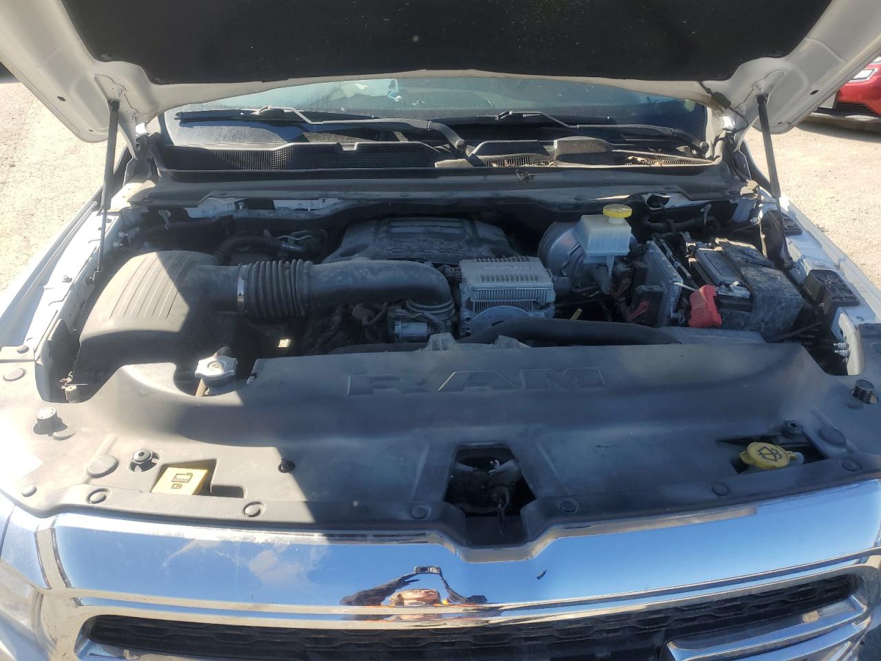 2019 RAM 1500 VIN 1C6SRFGT7KN582838 Copart auction photo, all over damage thumbnail 11