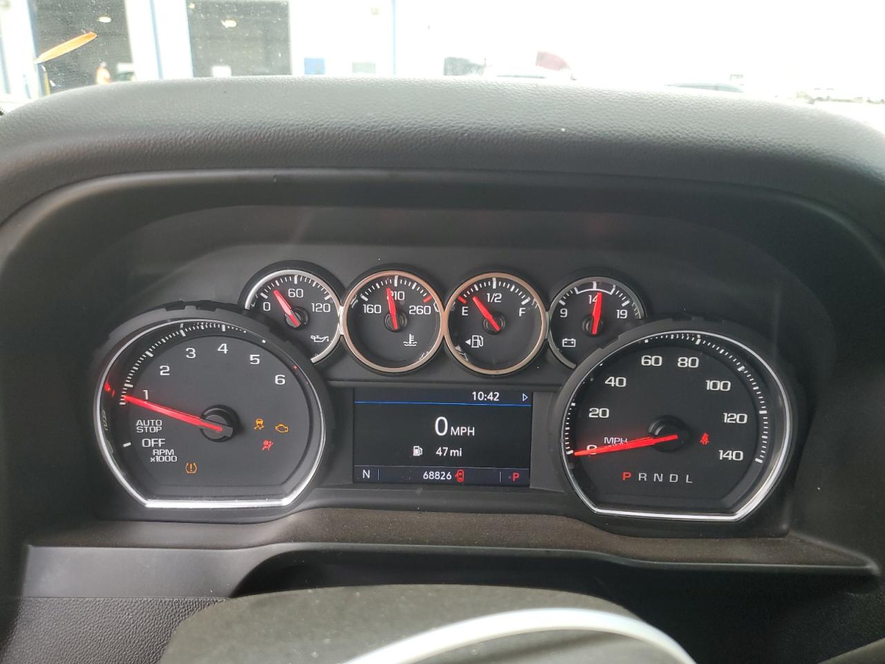 2020 Chevrolet Silverado VIN 3GCPWCEK2LG330151 Copart auction photo, side damage thumbnail 9