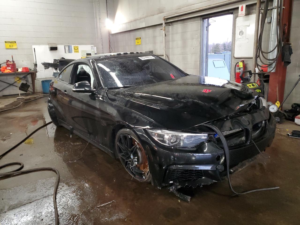 2019 BMW 4er VIN WBA4W9C51KAF94686 Copart auction photo, all over damage thumbnail 4