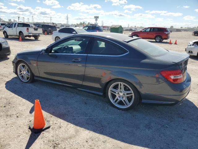 2012 Mercedes-Benz C-klasse VIN WDDGJ4HB1CF804761 Copart auction photo, side damage thumbnail 2