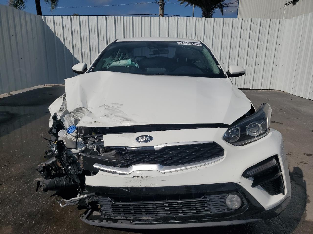 2021 KIA Forte VIN 3KPF24AD9ME330908 Copart auction photo, front end damage thumbnail 5
